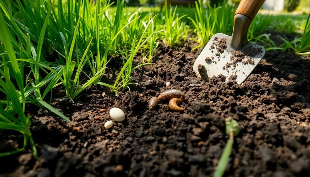 natural lawn grub control