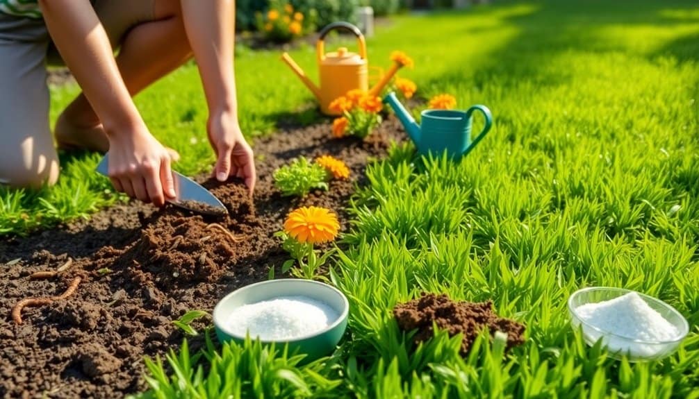 organic methods for grubs