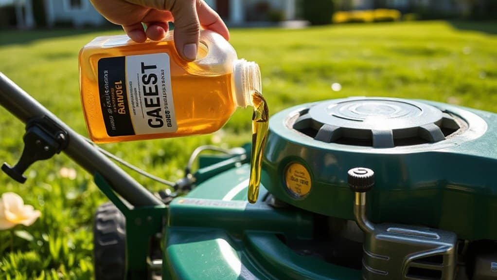 lawn mower oil requirements