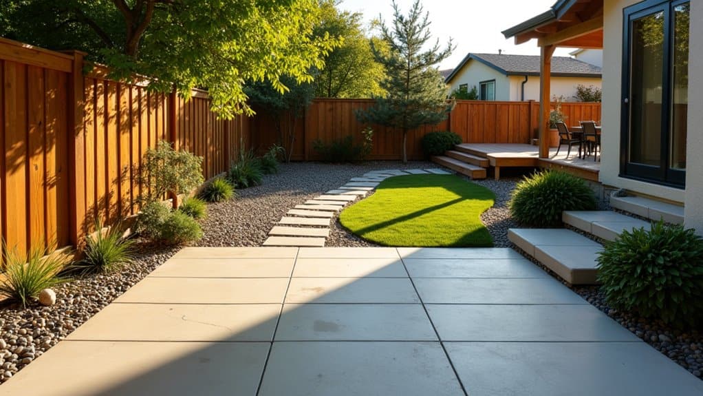 backyard hardscape installation steps