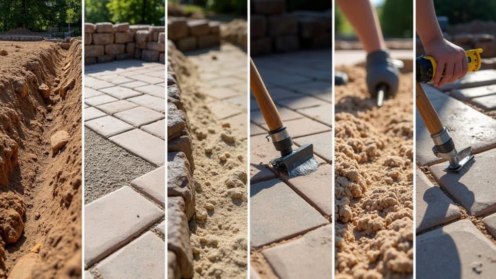 building a paver patio