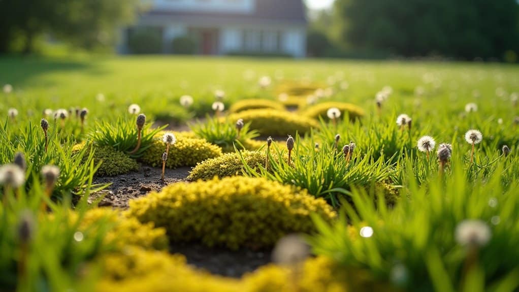 lawn lime treatment required