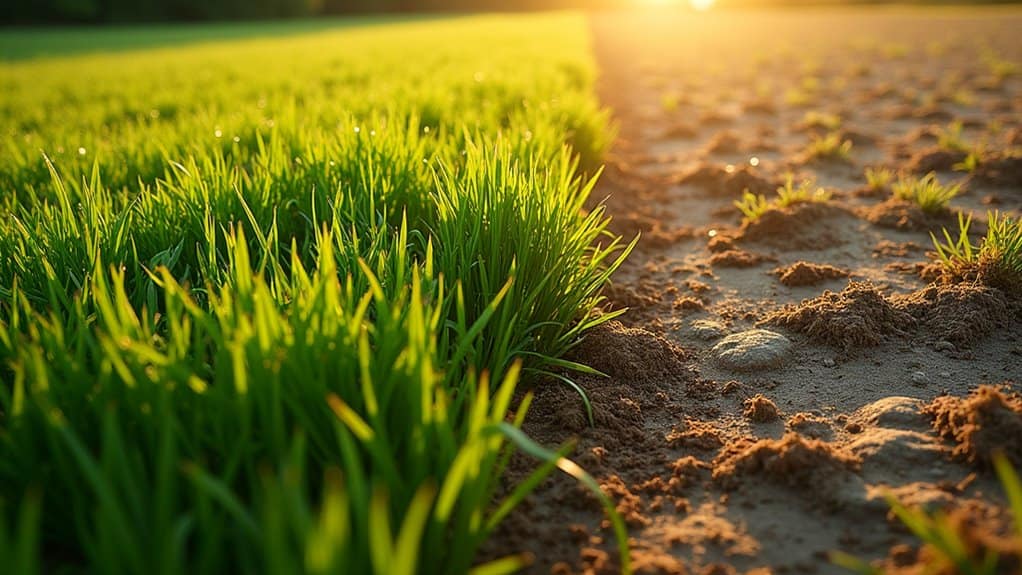 lush vibrant lawn through proper watering