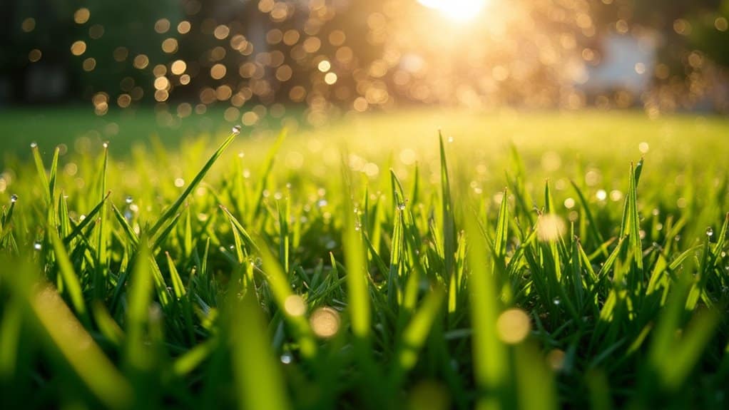 optimal post weed feed lawn watering