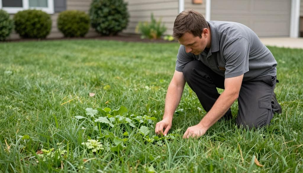 Weed Control Saint John IN | C&T Lawn and Landscape | ctlawn Weed Control Saint John IN lawn inspection