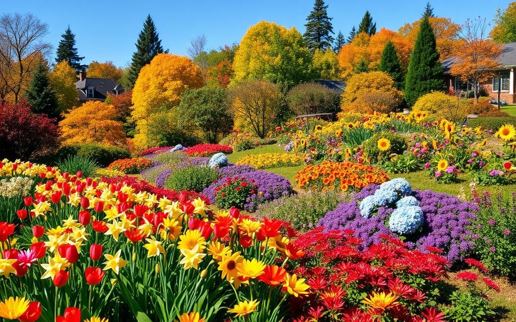 seasonal plant selection for home landscape design Dyer