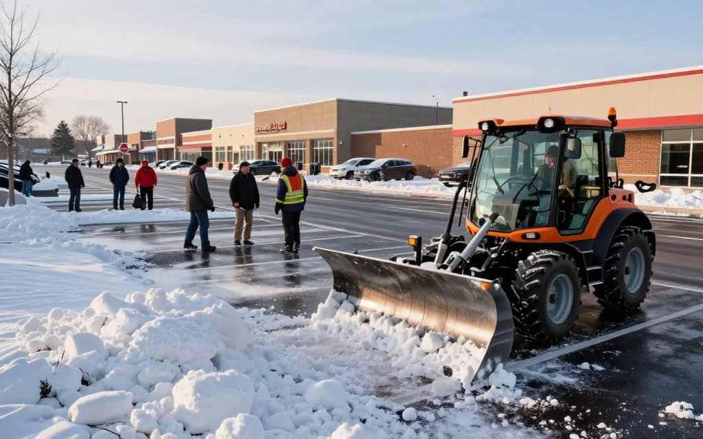 Commercial Snow and Ice Control. Ice management
