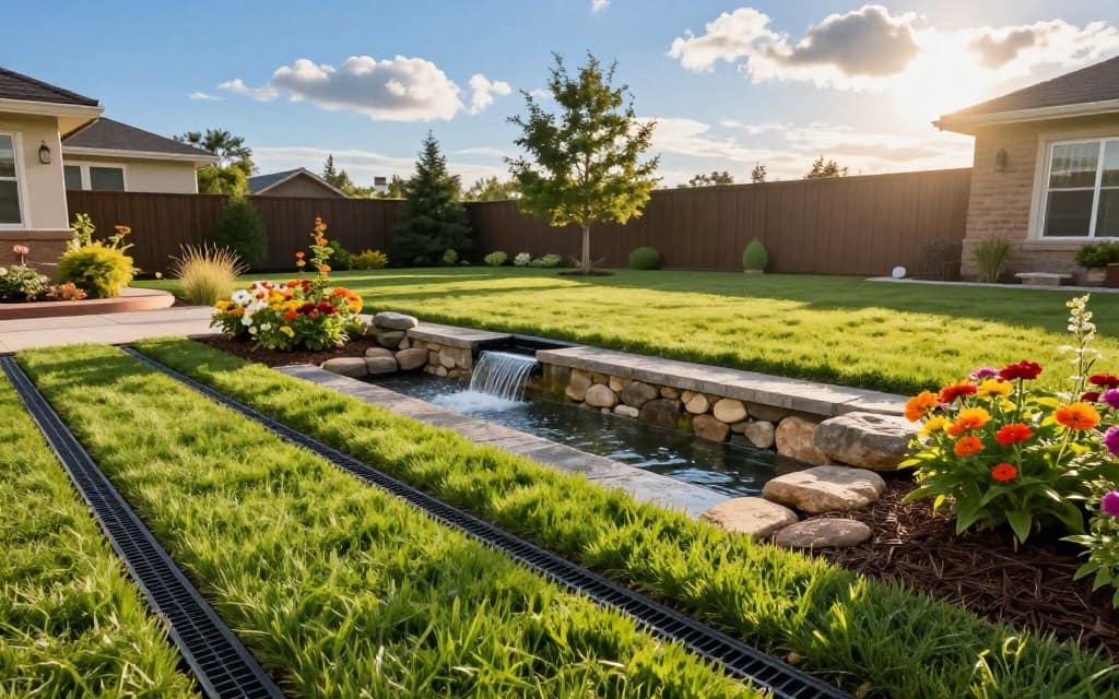 residential backyard drainage solutions