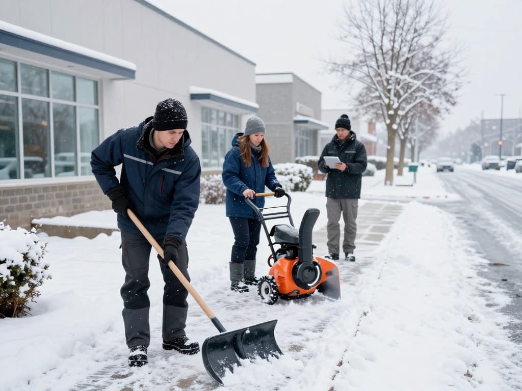 commercial snow removal
