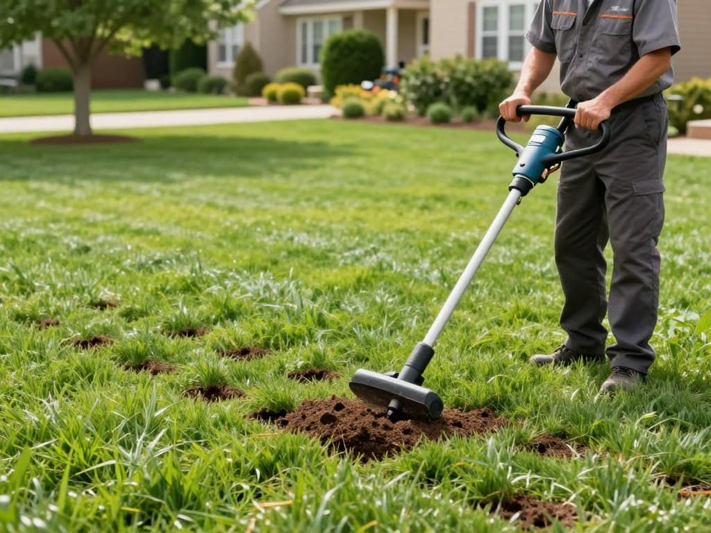 lawn aeration service