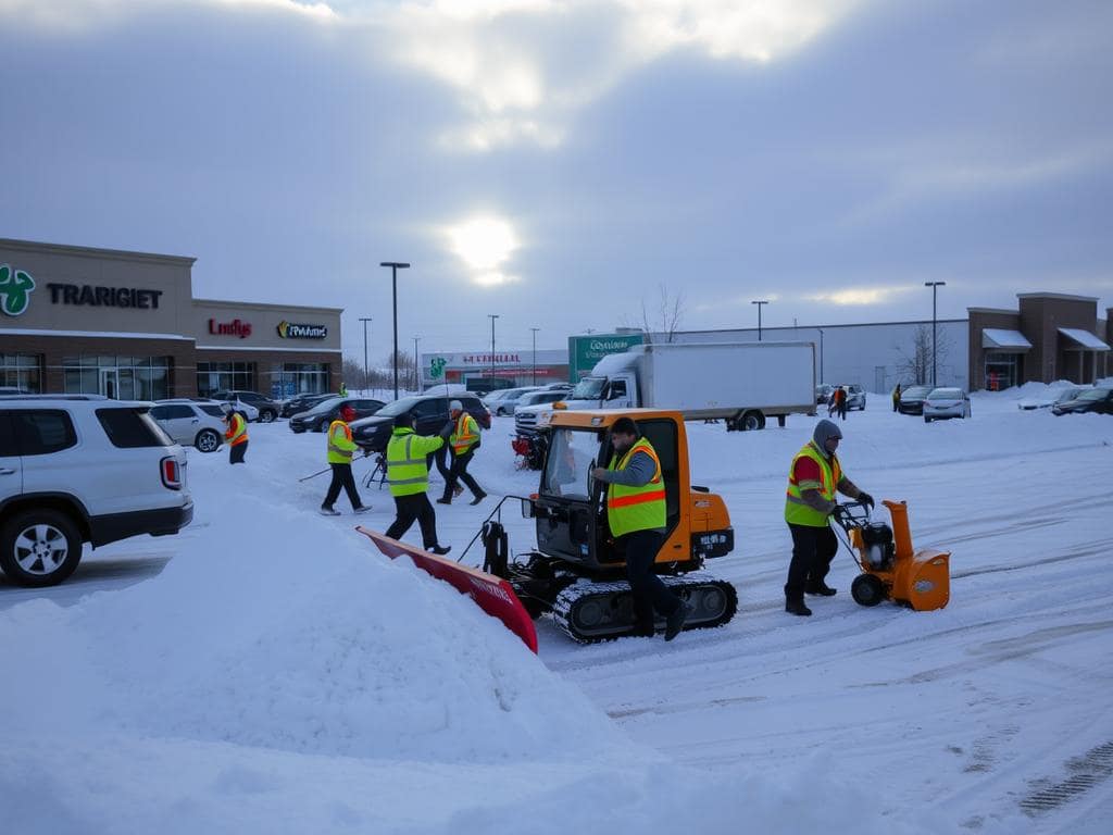 commercial snow removal