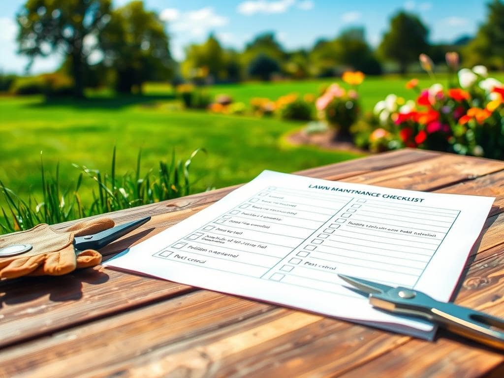 what does lawn maintenance include