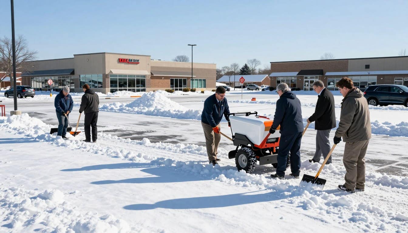 Commercial Snow and Ice Control in Dyer