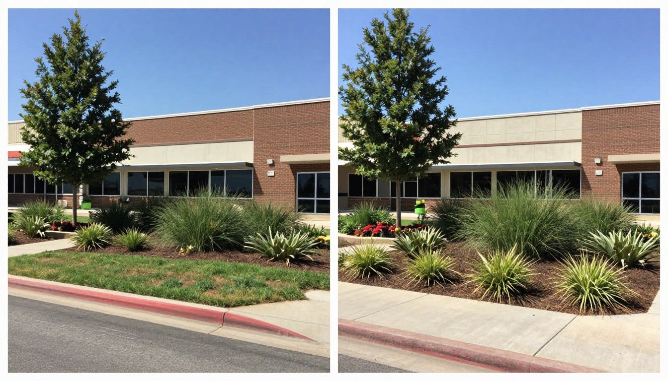 Commercial landscape enhancement and improvement projects Commercial landscape enhancement and improvement projects