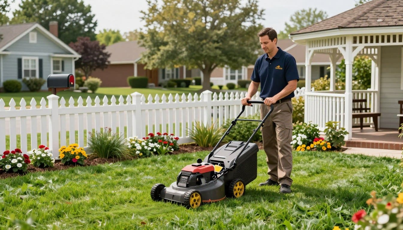how much is lawn service per month