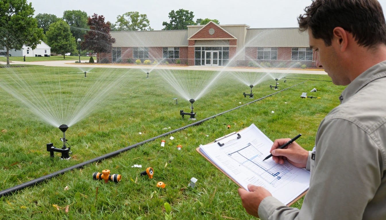 commercial irrigation system cost