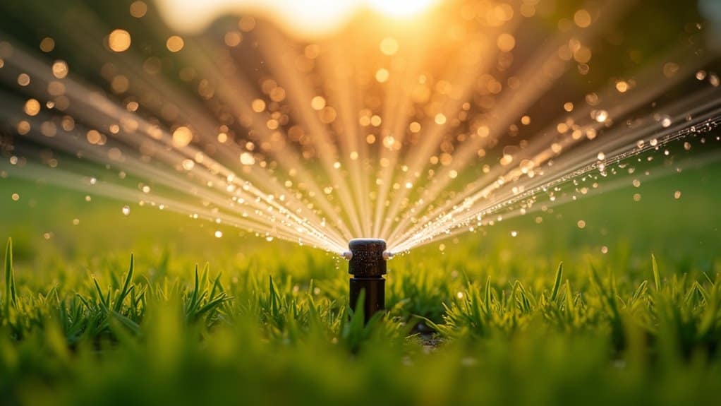 effective lawn care through proper watering