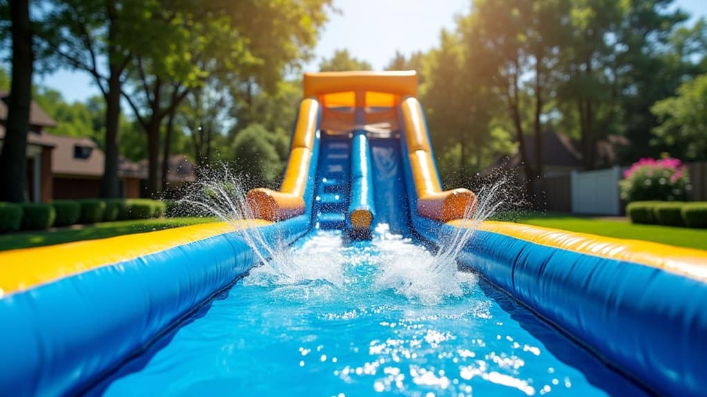 heavy duty water powered family friendly multi lane