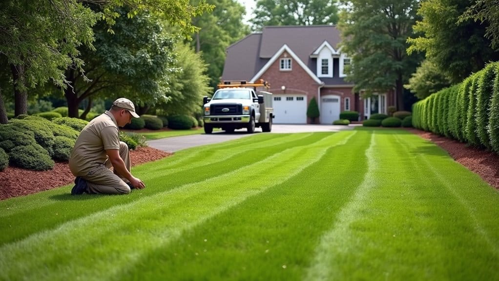 lawn care package monthly costs